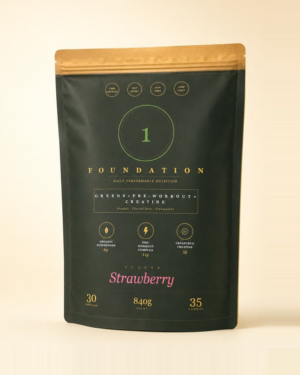 Foundation 1 pouch